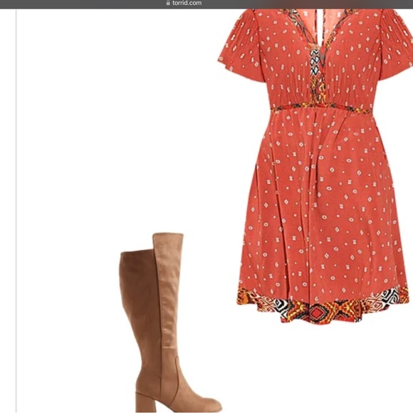 ****TORRID GEOGRAPHY SYMBOLS DRESS - Picture 10 of 13